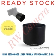 Lens Hood LH XF55200 Lens Fujifilm XF 55-200mm F3.5-4.8 R LM OIS 55-200 Tele XT20 XT30 XH2 XT3 XT4