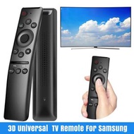 [黑色] 英文電視語音遙控器 適用於三星曲面智慧4K電視 不含電池 [平行進口]
