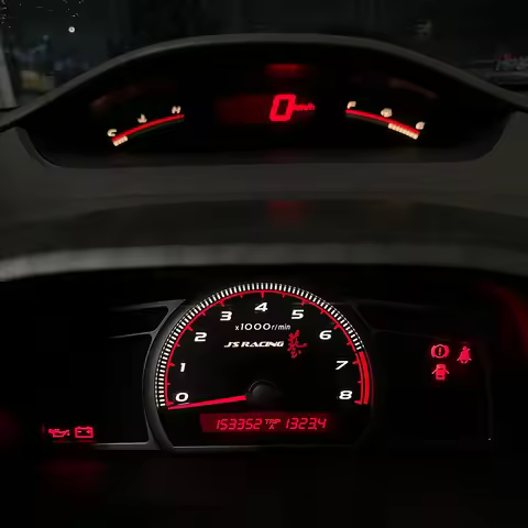 Suitable for 8th generation Civic FA1 FA5 modified Js Racing instrument paper, Civic instrument modi