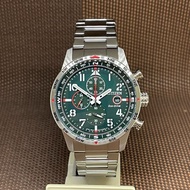 Citizen Eco-Drive CA0791-81X Chronograph Green Dial Stainless Steel Men's Watch