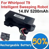 14.8V Lithium Battery 5200mAh Large Capacity for Whirlpool T9 Intelligent Sweeping Robot Rechargeabl
