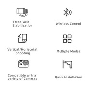 INKEE Gimbal Stabilizer 3-Axis Anti-Shake Handheld Gimbal for Action Cameras GoPro Hero 13/12/11/10/