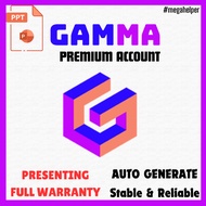 [FAST]GAMMA AI PRESENTATION SLIDES Premium Account| GAMMA PREMIUM AKAUN