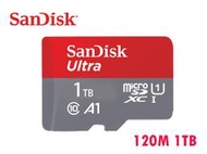 升級150M Sandisk Ultra microSD TF 1TB A1 120M 無轉卡 記憶卡 switch