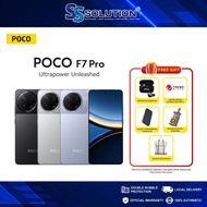 POCO F7 Pro (12GB+256/512GB) Snapdragon® 8 Gen 3 I 2K 120Hz Flow AMOLED display I 6000mAh Battery