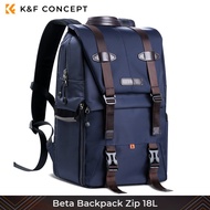 K&F Concept Multifunctional DSLR Camera Travel Backpack for Outdoor Photography Waterproof 10.63*6.6