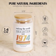 50th Birthday Gifts for Her, Him - 50 Years Old Gifts for Women, Men - 50th Birthday Decorations - 1