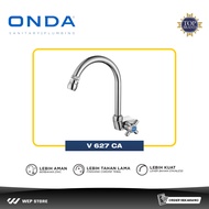 ONDA V 627 CA Kitchen Wall Faucet Swan Kitchen Sink Faucet 1/2"