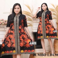 TUNIK BATIK MEWAH UKURAN JUMBO LD 130 MODEL TERBARU KEKINIAN 2022 BAJU UNTUK PESTA CANTIK dan ELEGAN