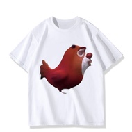 Bear Haunted Chicken Haunted Summer Short-Sleeved Clothes Funny Abstract Men Women Big Bear Bald Exp