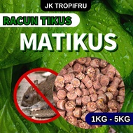 【RACUN TIKUS】Matikus Repacking (1kg-5kg) Ubat Tikus/Tikus Racun/ Rat Poison /Rat Bait/Rodenticide Um