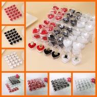 Transparent Acrylic Crystal Ring box size 4*4 good for jewelry ring and earring