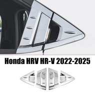 Honda HRV HR-V 2022-2025 Chrome/Carbon Fiber Rear Outer Handle Cover For HRV