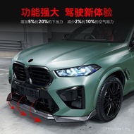 Suitable for 2024+bmw bmw x5m f95 x6m f96 LCI Dedicated Front Lip Front Shovel Spoiler Surround Modi