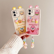 Casing iphone x xs xr xsm, Leather 3D doll with ears bbpwedgz1