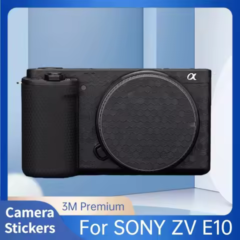 ZVE10 Camera Sticker Coat Wrap Protective Film Body Protector Skin For Sony ZV-E10 ZV E10 camera pro