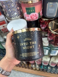 Bath and Body Works Into The Night 3 Wick Candle 411g. แท้