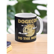 Dogecoin To The Moon Coffee Mug