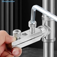 SEPTEMBER Faucet Angle Valve Wire Extractor, Efficient Rust-proof Damage Screw Extractor, Compact Un