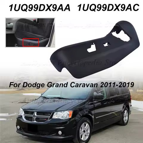 1UQ99DX9AB For Dodge Grand Caravan 2011-2019 1UQ99DX9AC Black Driver Left Front Seat Trim Cover 924-