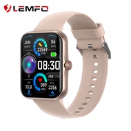 ZZOOI Lemfo S80 Pro Smart Watch Men Sport Mode Blood Oxygen Health Monitoring Bluetooth Call Waterproof Multi Dial Smartwatch 2023