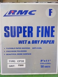 Amplas RMC #5000/Amplas RMC grit 5000 per lembar