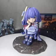 Anime Figure Game Accessories Cutie Model Genshin Raiden Shogun Statue Decoration Gift Collection Or