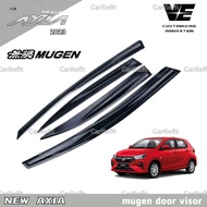 CarRefit Perodua Axia 2023 Car Mugen visor accessories