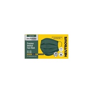 NEUTROVIS Extra Protection Premium 4-Ply Medical Face Mask Adult Hunter Green 50s