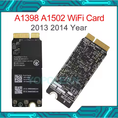 Original BCM94360CS For Macbook Pro Retina 13" 15" A1398 A1502 Wifi card Bluetooth 4.0 Airport Card 