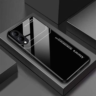 VIVO Y17S Case Shiny Tempered Glass Back