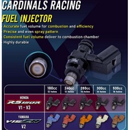 FUEL INJECTOR RS150 V1 / V2 & RSX 150 CARDINALS RACING 12H / 14H / 16H 180CC / 240CC / 280CC / 300CC