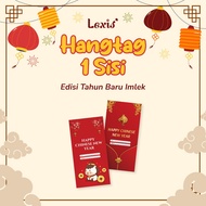 Hang 1-Sided ClothesTAG Chinese New Year Edition CNY Year of Snake - Clothing Labels - Print Chinese