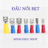 10 Pcs_Flat Head Cos/Flat Connector Electrical Wire Press FDD2-187, FDD1.25-187