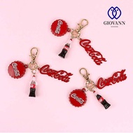 GIOVANNI Coke Bottle Keychains Resin Gift Bag Trinket Car Pendant Coke Bottle Cool And Refreshing Ke