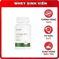 Viên Bổ Sung Caffeine Tăng Năng Lượng Tỉnh Táo Tập Trung Ostrovit Caffeine 200 VIÊN
