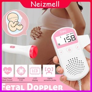 【Gel】Fetal Dopplerเครื่องตรวจจับการเต้นของหัวใจเครื่องอัลตร้าซาวด์ขนาดพกพาตั้งครรภ์เด็กเครื่องวัดชีพ