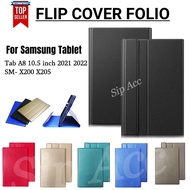 Samsung Tab A8 2022 | Case Tab A8 2022 | Lte 10.5 Inch X205 X200 Flip Case Cover Tab Casing Stand Book Cover Tablet/Folio Cover