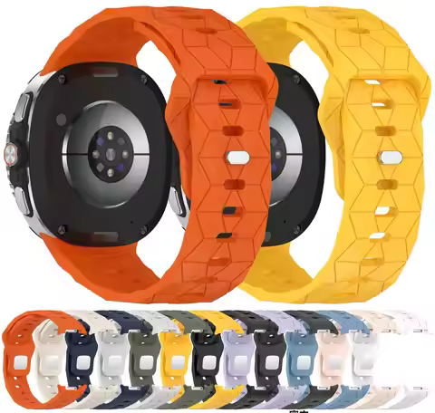 Silicone Sport Watch band For Samsung Galaxy Watch 8 40mm 44mm Strap Wristbands Galaxy Watch 8 Class