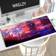 Anime Girl Genshin Impact Cherry blossoms Mouse Pad Gamer Large Desk Mat Computer Gaming Peripheral Accessories MousePads