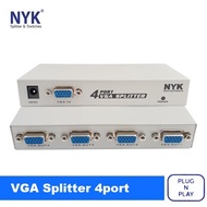 NYK VGA Splitter 2 Ports / 4 Ports