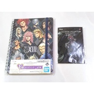 SET - Original Kingdom Hearts ~Second Memory~ Kuji Ring Notebook + Sora Monstropolis Acrylic Keychai