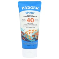 Badger, Sport, Mineral Sunscreen Cream, SPF 40 / Badger, Baby Mineral Sunscreen Cream SPF 40