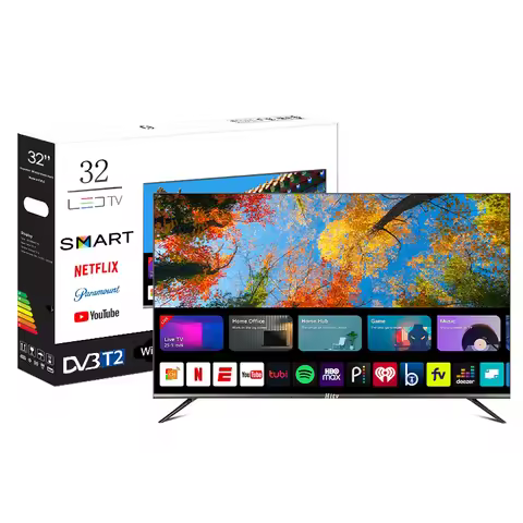 32 Inch Smart Android TV Full HD 1080p LED Flat Screen Television, WiFi HDMI USB Google Play Netflix