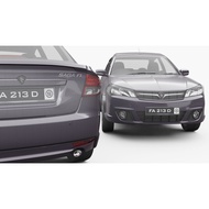 Softcopy Proton Saga FLX 3D Model Asset (not diecast)