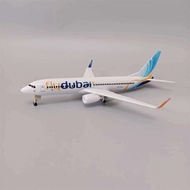 20cm Hợp kim không khí bay aires b737 Diecast Dubai Boeing 737-800 đường hàng không mô hình máy bay