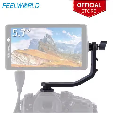 Tilt Arm for FEELWORLD F570 5.7 Inch 4K HDMI On Camera Field Monitor Mount on DSLR Stabilizer Gimbal