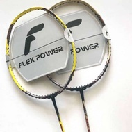 Flex power badminton racket