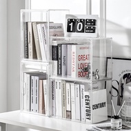 Next Day Delivery Transparent Storage Box Book Desktop Organizing Rack Large-Capacity CD Record Hand