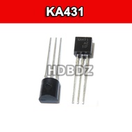 20~50pcs KA431 TO-92 KA431AZ-TA/P Adjustable Voltage Regulator Triode IC